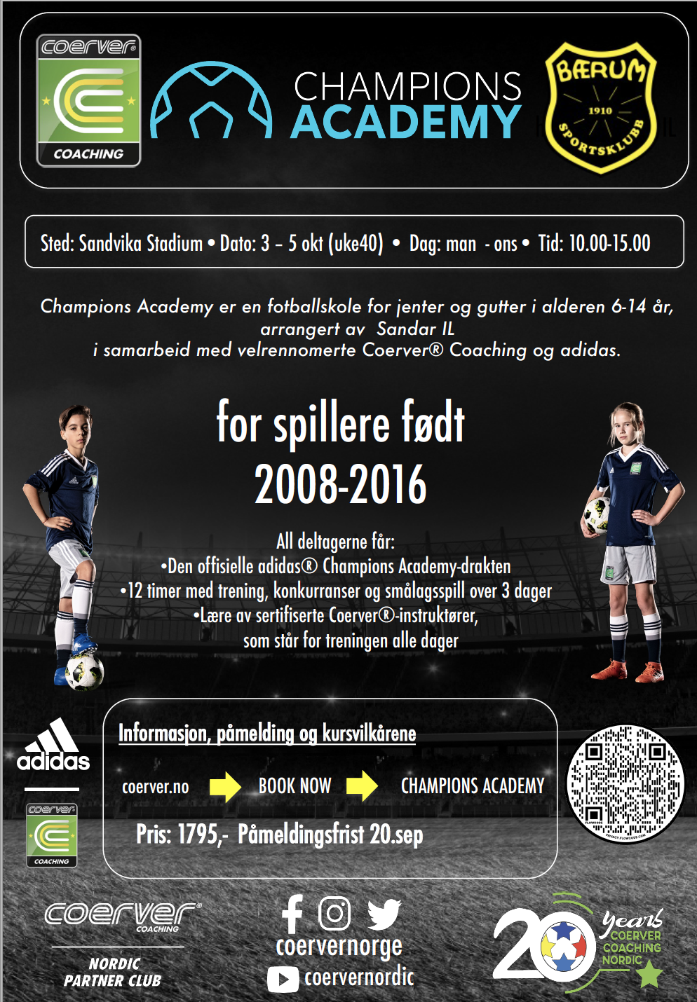Champions Academy hos Bærum SK 2022