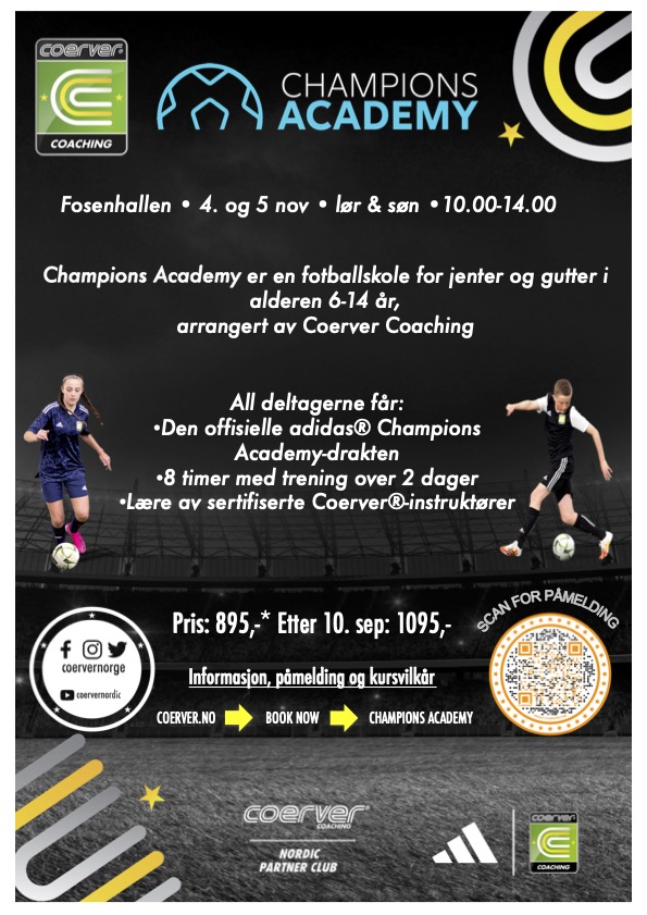 Champions Academy hos ØBK i Fosenhallen 2023