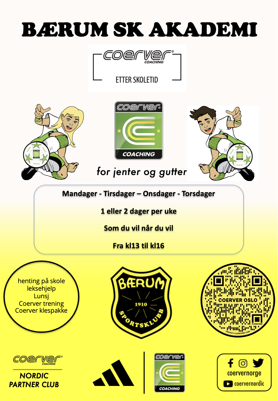 Bærum SK Akademi by Coerver (3 DAGER)