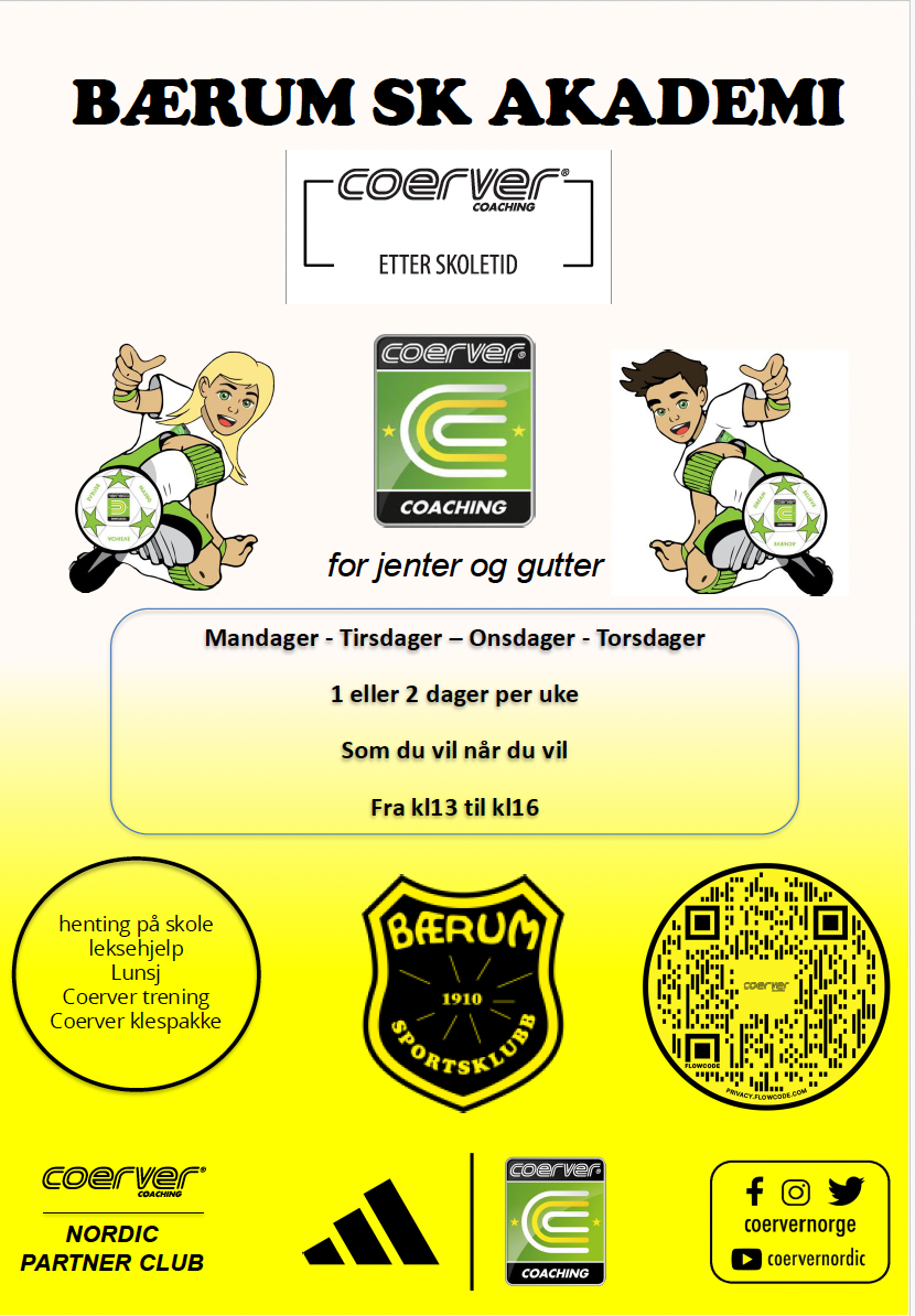 Bærum SK Akademi by Coerver (2 DAGER)